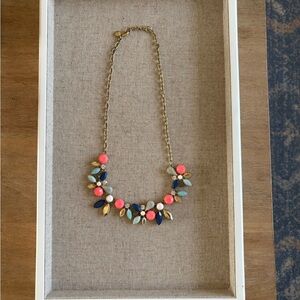 J.Crew multi color statement necklace